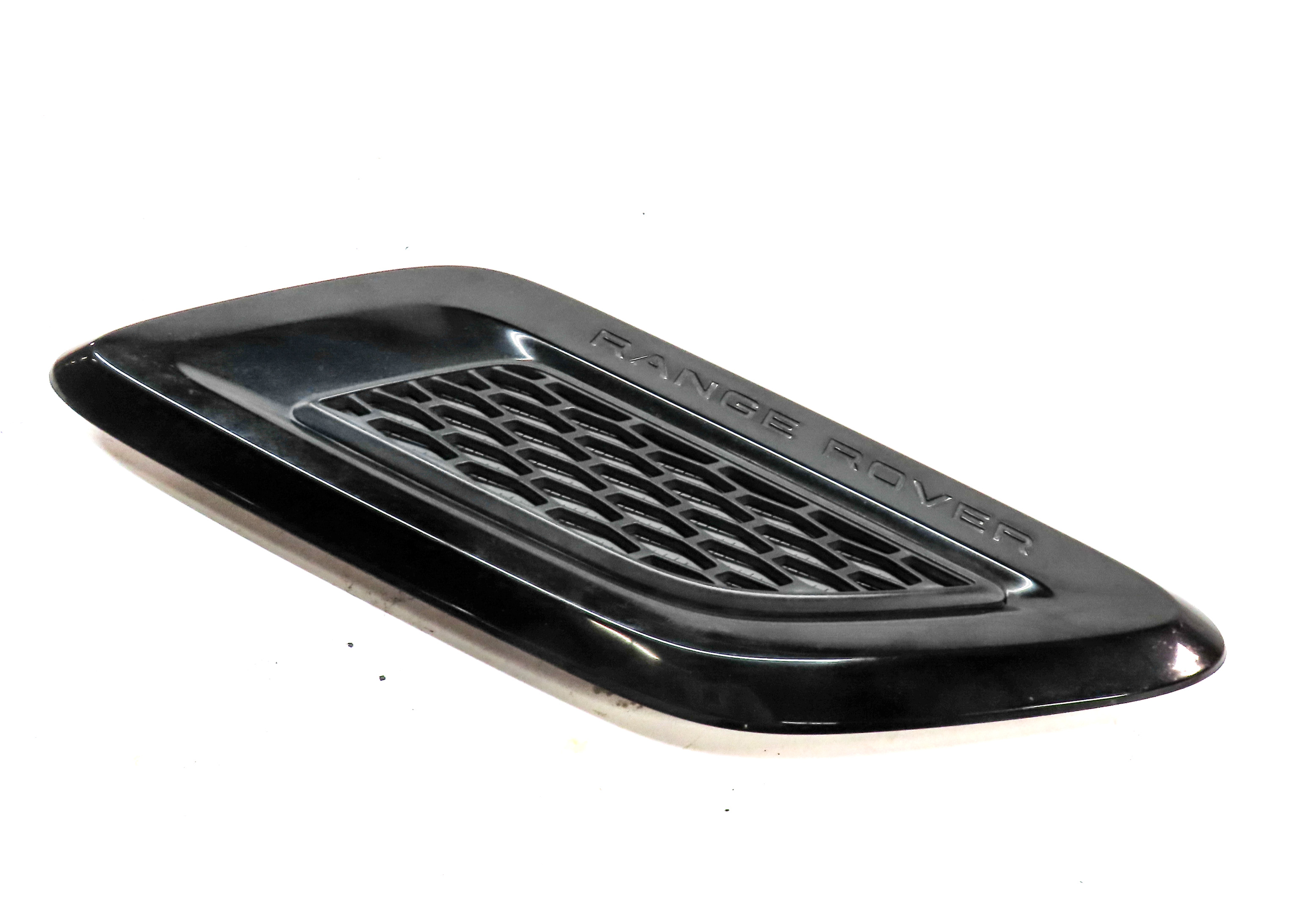 15 RANGE ROVER SPORT (L494) FRONT RIGHT PASSENGER HOOD VENT GRILLE TRIM (BLACK) — exact item pictured